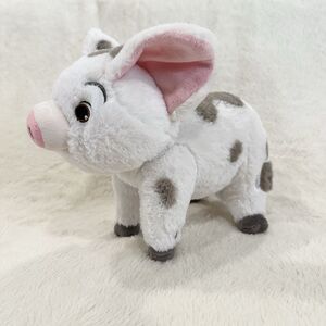 Disney Store Moana Pua Pig Stamped Plush Standing 10” Stuffed Animal Toy